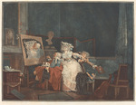 Debucourt, Philibert-Louis - Les Deux Baisers (The Two Kisses)