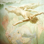 Néstor, (Néstor Martín-Fernández de la Torre) - Poema del Atlántico. Mar en reposo. (Poem of the Atlantic. Restful Sea)