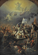 Vryzakis, Theodoros - The Exodus from Missolonghi