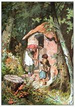 Zick, Alexander - Illustration for Hansel and Gretel by Brothers Grimm