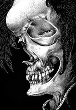 Martini, Alberto - Illustration for the story King Pest by Edgar Allan Poe