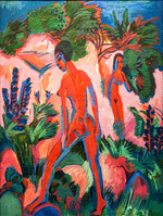 Kirchner, Ernst Ludwig - Red Nudes