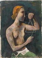 Hofer, Karl - Girl with triangle
