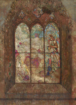 Redon, Odilon - Stained Glass Window