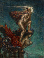 Delville, Jean - Le Génie Vainqueur (The Winning Genius)