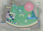 Kandinsky, Wassily Vasilyevich - Arrow to the circle (Pfeil zum Kreis)