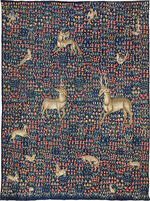 Flemish master - Millefleurs Tapestry with a Unicorn