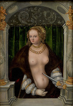 Cranach, Lucas, the Elder - The Suicide of Lucretia