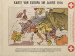 Trier, Walter - 1914 European satirical map