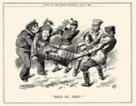 Tenniel, Sir John - Hold On, John! Punch, 2 April 1898
