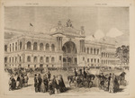 Anonymous - Salon de 1865 - Façade du Palais de l'Industrie aux Champs-Elysées