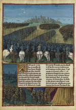 Colombe, Jean - The Siege of Tunis. From Les Passages d'outremer by Sébastien Mamerot