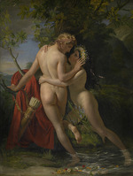 Navez, François-Joseph - The Nymph Salmacis and Hermaphroditus