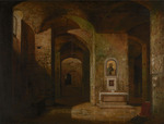 Granet, François Marius - The Crypt of the San Martino ai Monti Basilica in Rome
