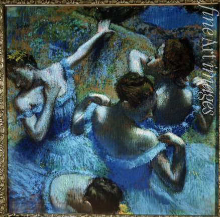 Degas Edgar - Tänzerinnen in Blau