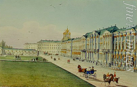 Französischer Meister - Der Katharinenpalast in Zarskoje Selo
