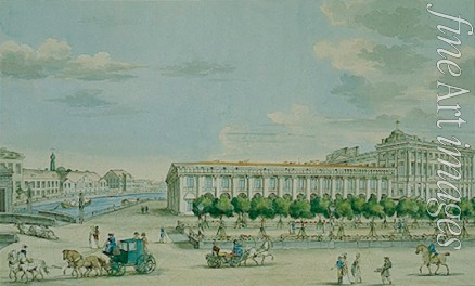 Terebenev Ivan Nikolayevich - The Anichkov Palace in Saint Petersburg