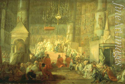 Torelli Stefano - Die Krönung der Katharina II. zur Zarin von Russland am 12. September 1762
