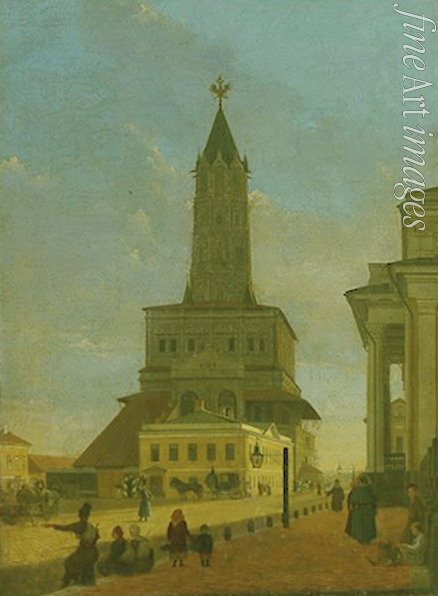 Bodri (Beaudry) Karl Petrowitsch (Karl Friedrich) - Der Sucharew-Turm in Moskau