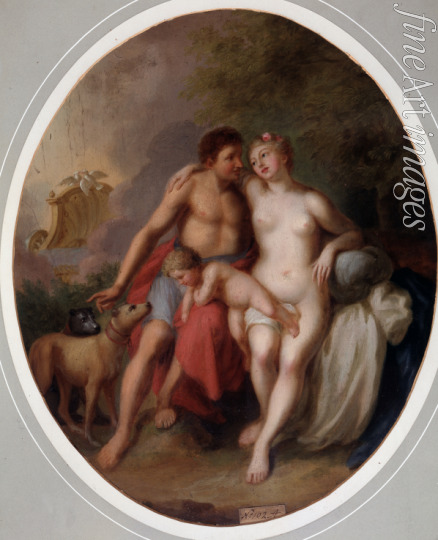 Tischbein Johann Heinrich Wilhelm - Venus and Adonis