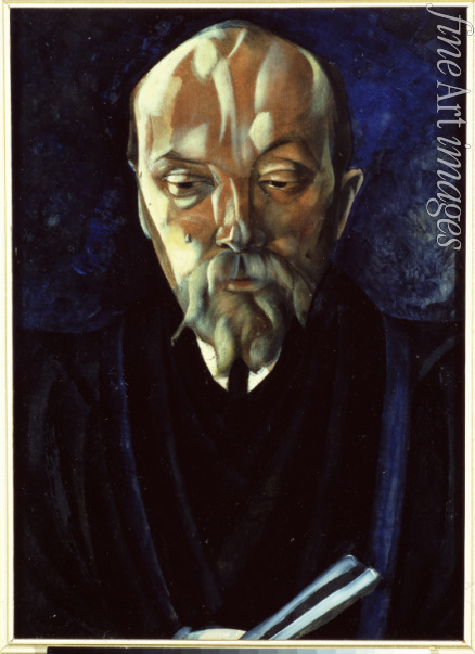 Grigorjew Boris Dmitriewitsch - Porträt des Malers Nicholas Roerich (1874-1947)