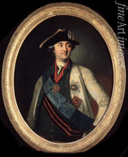Christineck Carl Ludwig Johann - Portrait of the commander-in-chief of the fleet Count Alexey Grigoryevich Orlov (1737-1808)