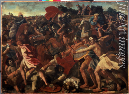 Poussin Nicolas - Die Schlacht der Israeliten mit den Amalekitern