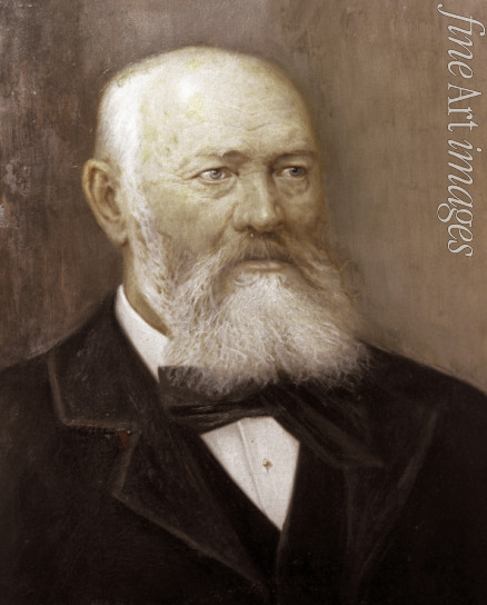 Lenski Alexander Pawlowitsch - Porträt von Dramatiker Alexander Nikolajewitsch Ostrowski (1823-1886)