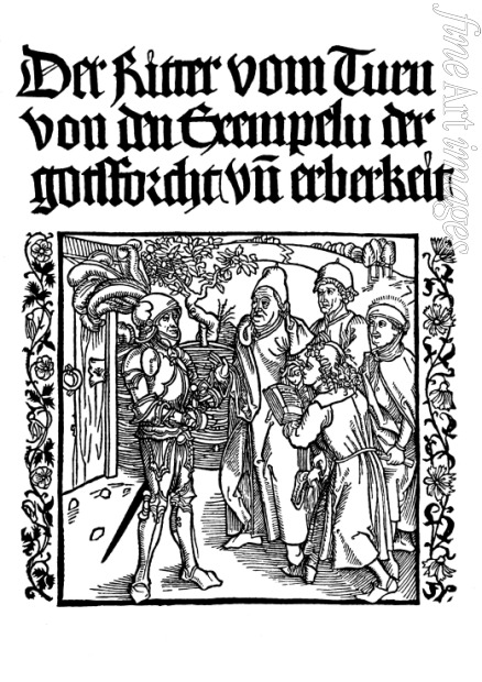 Dürer Albrecht - Title page of edition of 