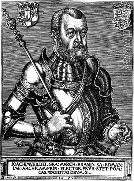 Friderich (Friederich) Franz - Porträt des Joachim II. Hector (1505-1571), Kurfürst von Brandenburg, Herzog von Preußen