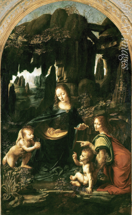 Leonardo da Vinci - Die Felsgrottenmadonna