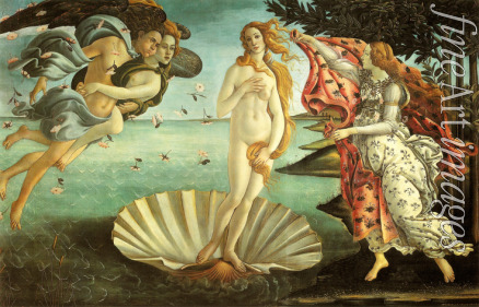 Botticelli Sandro - Die Geburt der Venus