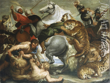 Rubens Pieter Paul - Tiger, Lion and Leopard Hunt