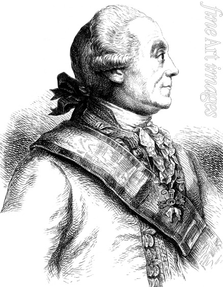 Hansen Hans Peter - Porträt von Franz Moritz Graf von Lacy (1725-1801)