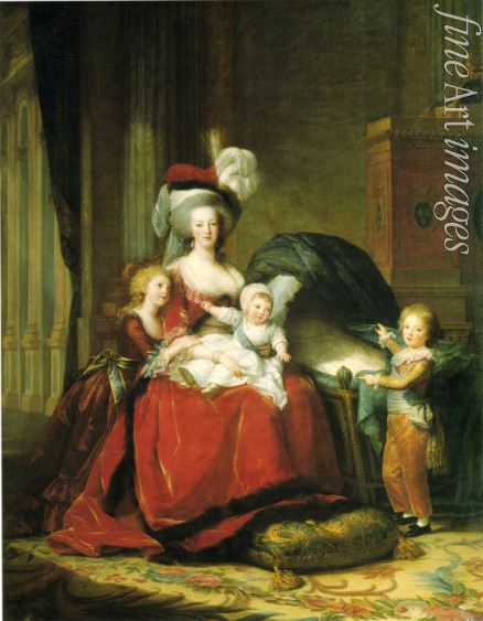Vigée Le Brun Louise Élisabeth - Marie Antoinette and her children