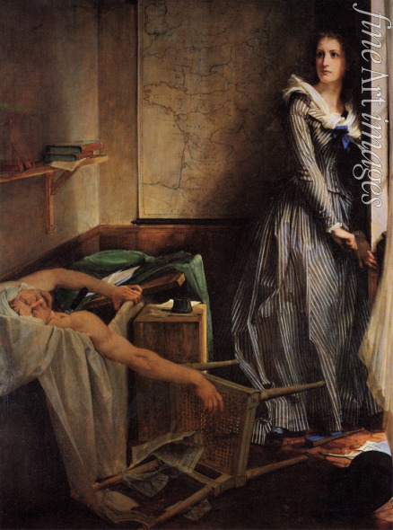 Baudry Paul Jacques Aimé - Charlotte Corday after the murder of Marat