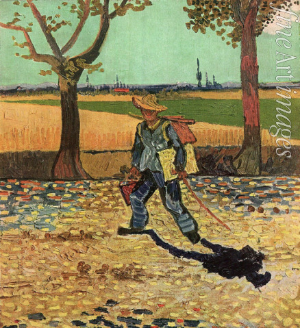Gogh Vincent van - Der Maler auf dem Weg zur Arbeit