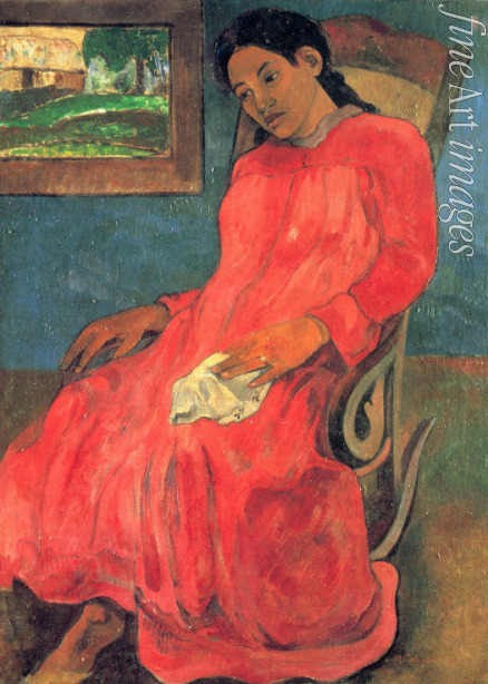 Gauguin Paul Eugéne Henri - Faaturuma (Melancholikerin)