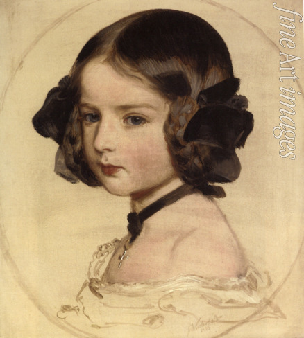 Winterhalter Franz Xavier - Princess Clotilde of Saxe-Coburg and Gotha (1846-1927)