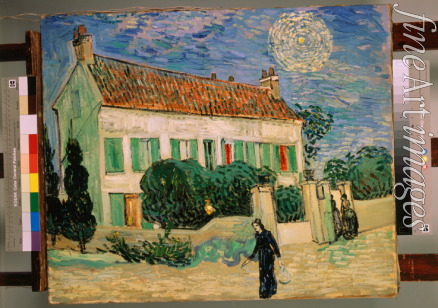 Gogh Vincent van - Weißes Haus bei Nacht