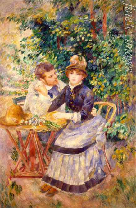 Renoir Pierre Auguste - Im Garten