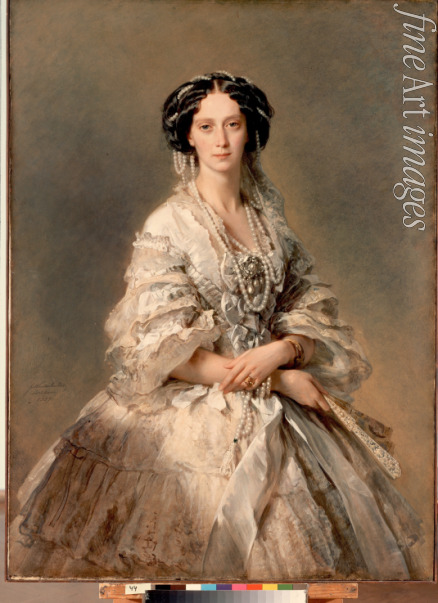 Winterhalter Franz Xavier - Portrait of Maria Alexandrovna (1824-1880), Empress of Russia