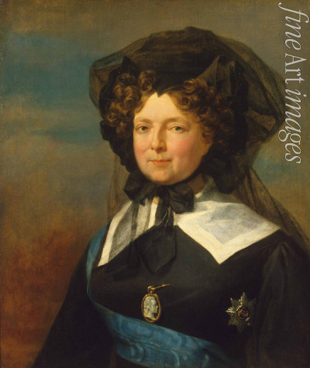 Dawe George - Porträt der Zarin Maria Feodorowna von Russland (Sophia Dorothea Prinzessin von Württemberg) (1759-1828)
