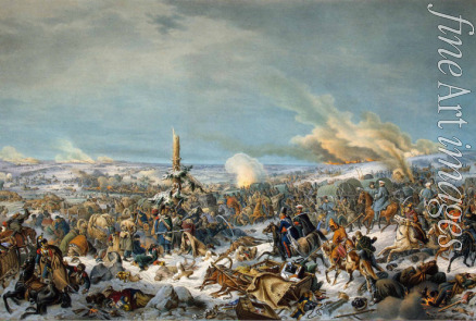 Hess Peter von - Crossing the Berezina River on 17 November 1812
