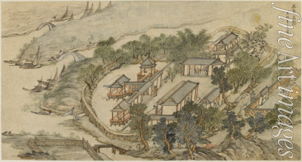 Li Shida - The Five Deer Hermitage