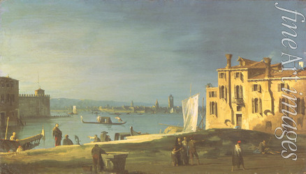 Canaletto - Blick auf Murano von der Insel San Pietro di Castello aus