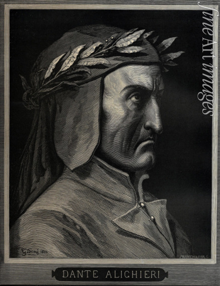 Doré Gustave - Dante Alighieri (1265-1321)