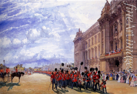 Simpson William - The Return of the Guards from the Crimea, July 1856