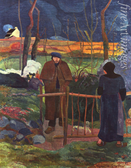 Gauguin Paul Eugéne Henri - Bonjour Monsieur Gauguin