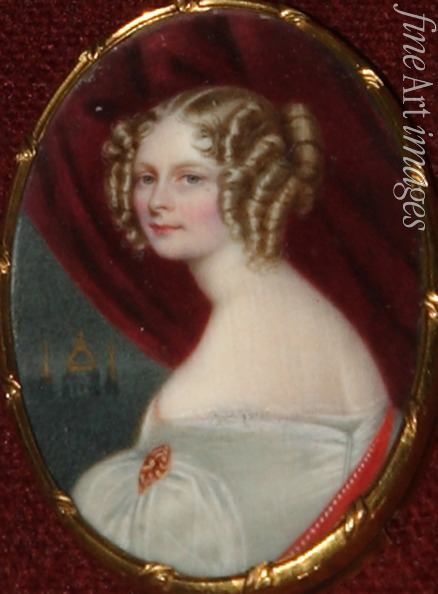Unbekannter Künstler - Prinzessin Friederike Charlotte Marie von Württemberg (1807-1873), Großfürstin Elena Pawlowna von Russland
